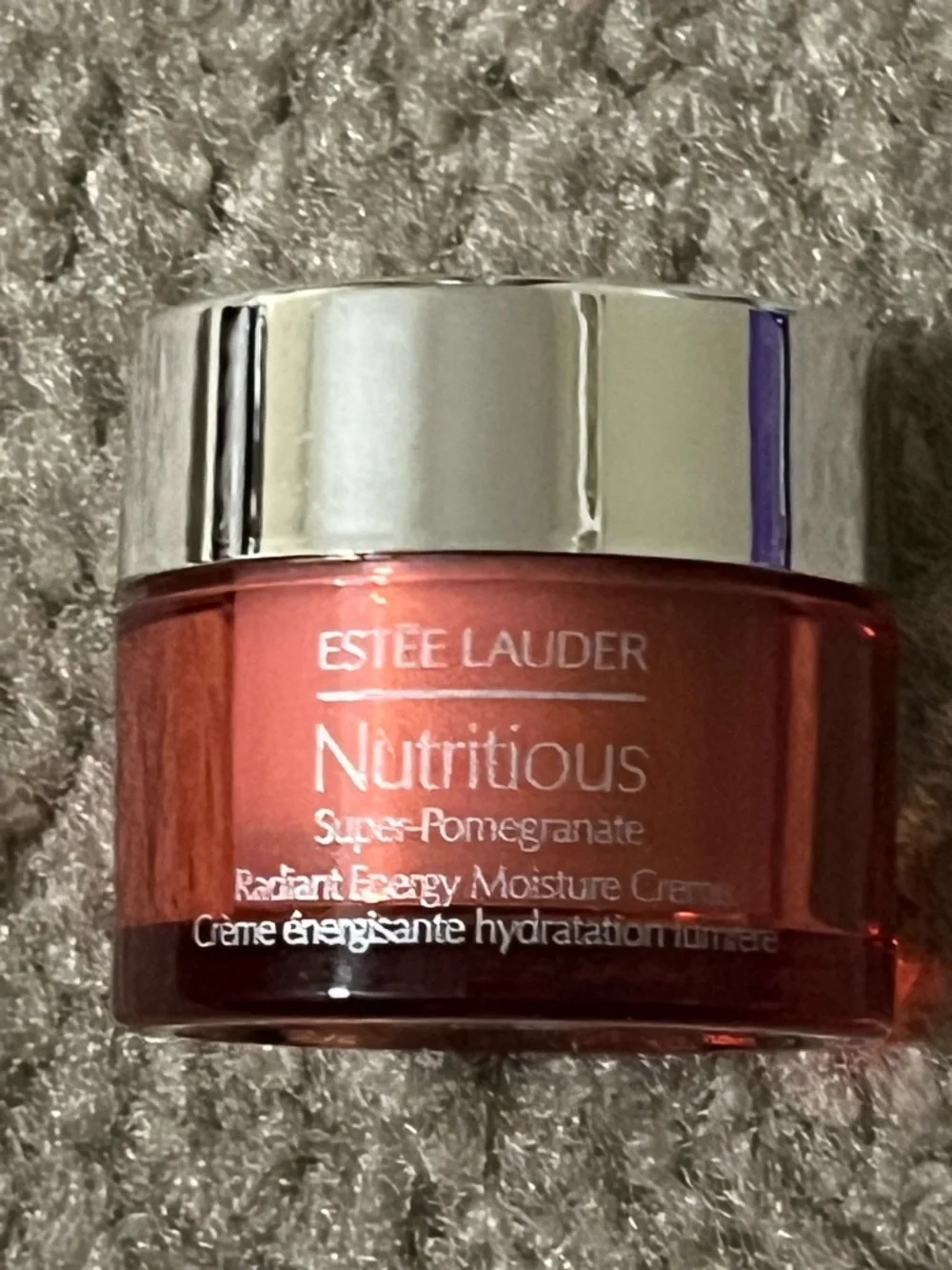 Estee Lauder Nutritious Super Pomegranate Radiant Energy Moisture Creme 3/4oz - Picture 2 of 5
